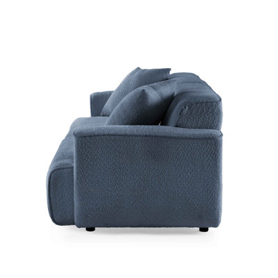 Minimore Modern style sofa 91" W Upholstered 3-Seater Sofa