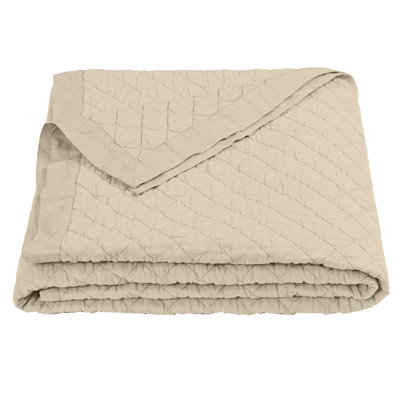 Courtepointe 1 pièce Diamond Linen