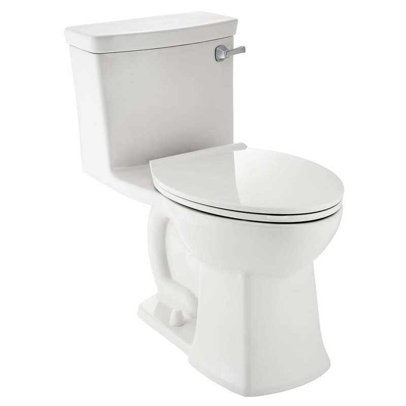 Toilette allongée une pièce à double chasse Townsend® VorMax® (siège inclus)