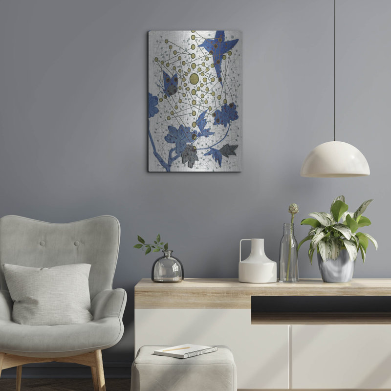  «Chakra Web with Bird» par Lori Arbel, art mural en métal, 16 po x 24 po, H 24 po x l 16 po