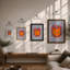 Radiant Cat Boho 1 Piece Single Picture Frame Wall Art-273117676-273117673
