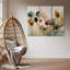 «Nature Inspired Dry Flower Bouquet» par Treechild - Ensemble de 3 reproductions de cadres photo sur bois-80818541