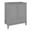 Meuble-lavabo 30 po sans lavabo, armoire de salle de bain multifonctionnelle avec portes et tiroir-371597670