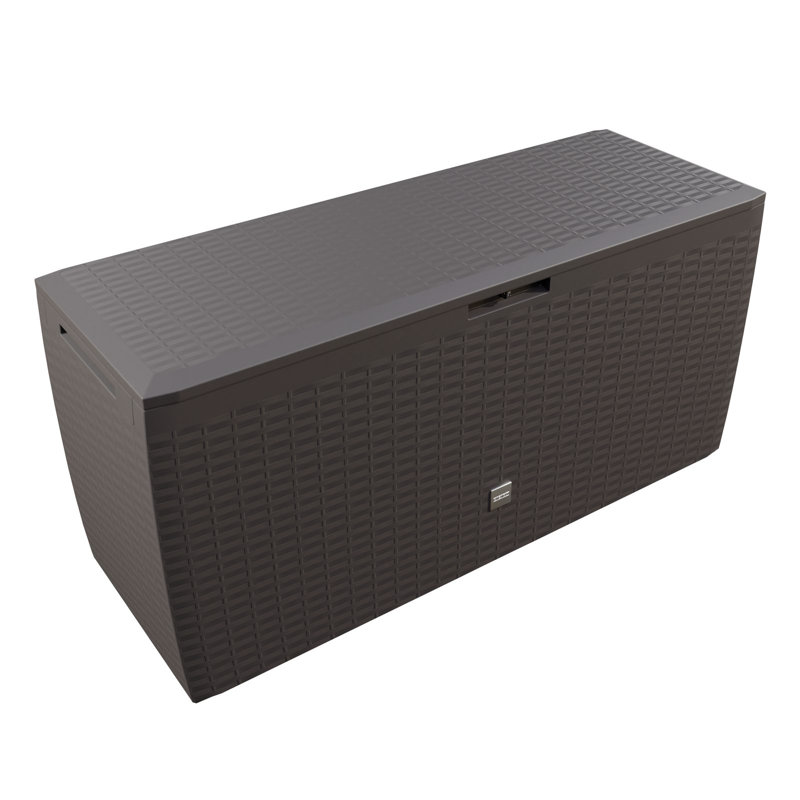 290 L Storage Box Rato Plus Made of Plastic, Brown