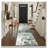 2'6" X 8' Washable Runner Rug, Modern Abstract Green Multi Hallway Rug, Soft Low Pile Anti-Skid Non-Shedding Carpet For Kitchen Entryway Laundry Bedroom-981255563