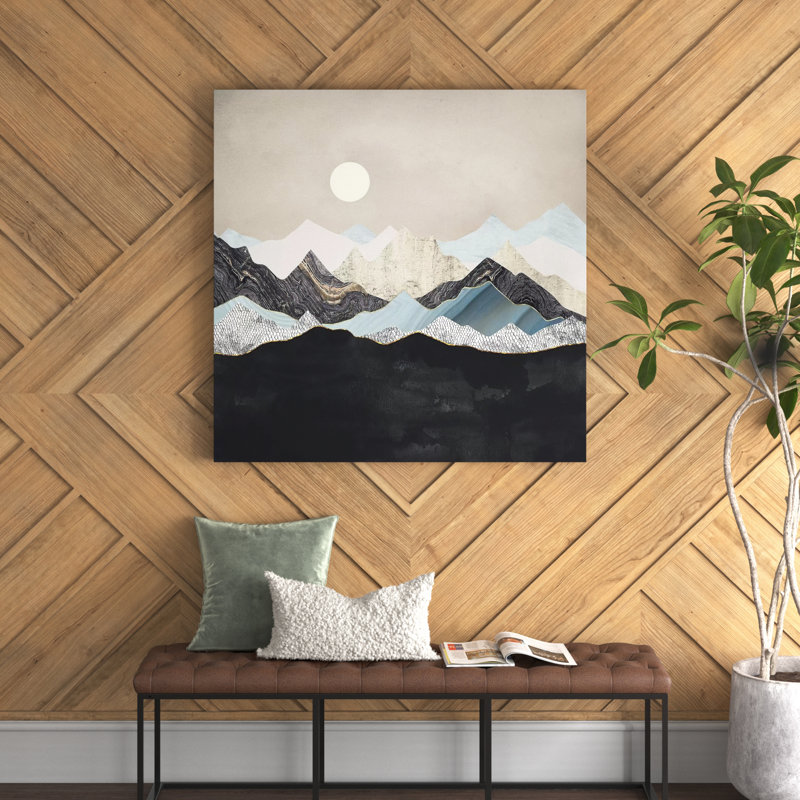 " Silent Dusk ", Wrapped Canvas, 48" H x 48" W x 1.5" D