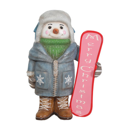 Bonhomme de neige d'hiver