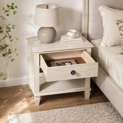 Table de chevet Victoria crème antique