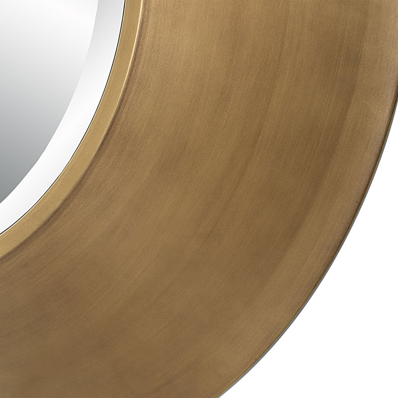 Aidden Iron Round Wall Mirror