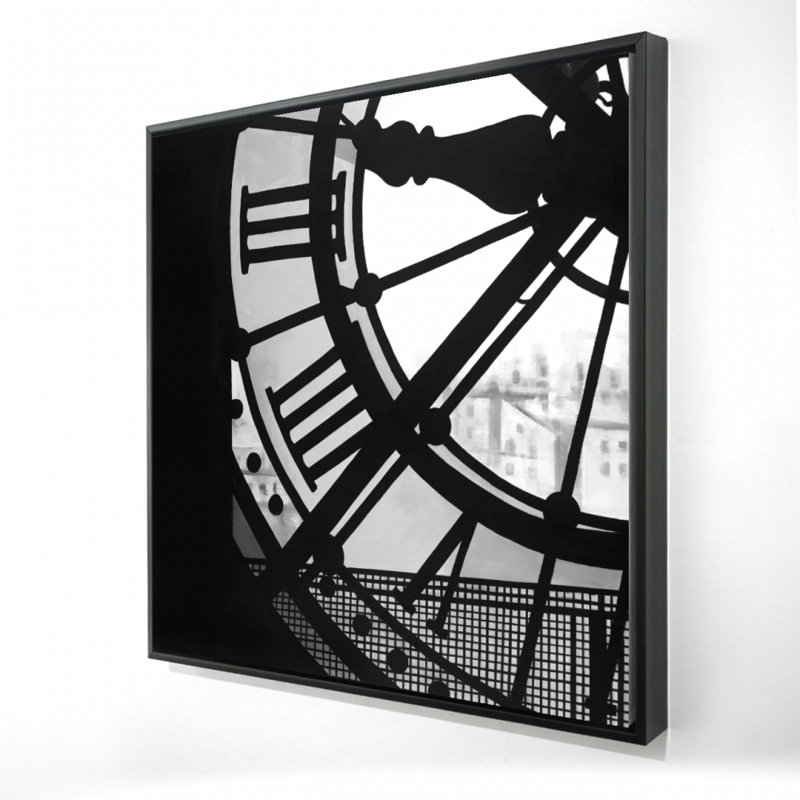" Clock At The Orsay Museum "