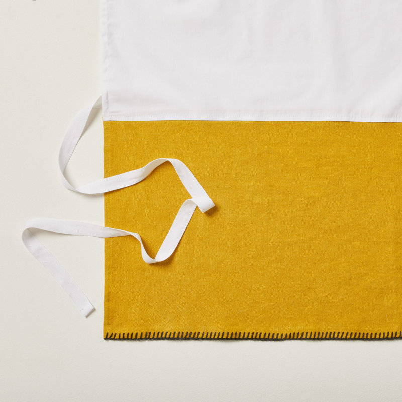 Nino Tailored Wrap Around, 90cm W x 32cm D, Yellow