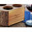 Solid Wood Tabletop Wine Bottle Rack in Natural