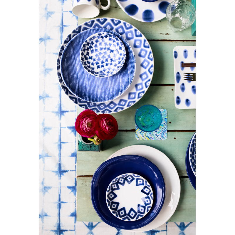 Santorini Handmade Ceramic Pasta Bowl