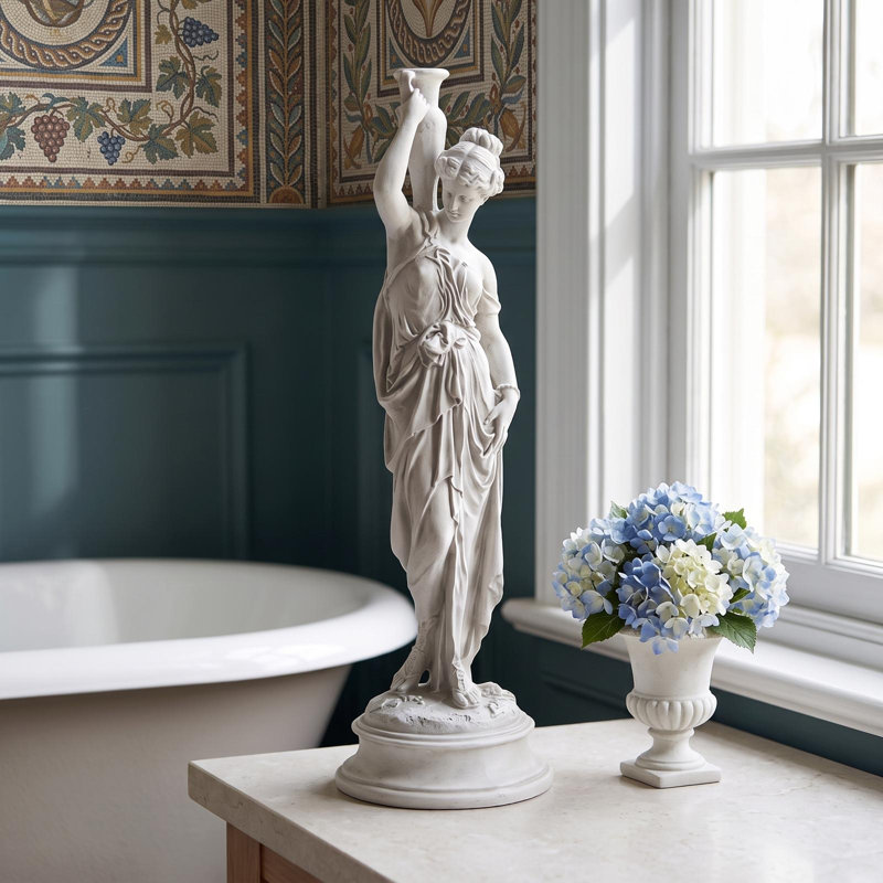 Dione, the Divine Water Goddess Garden Figurine