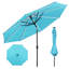 Parasol solaire de terrasse de 10 pi avec lumières DEL Arlmont & Co.-1112072419