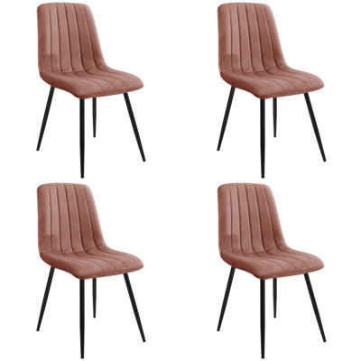 Set of four SJ.9 dining chairs