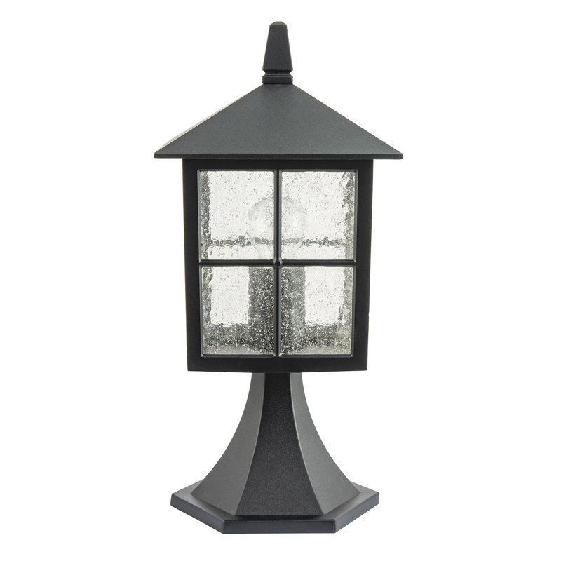Matte Metal Bollard Light
