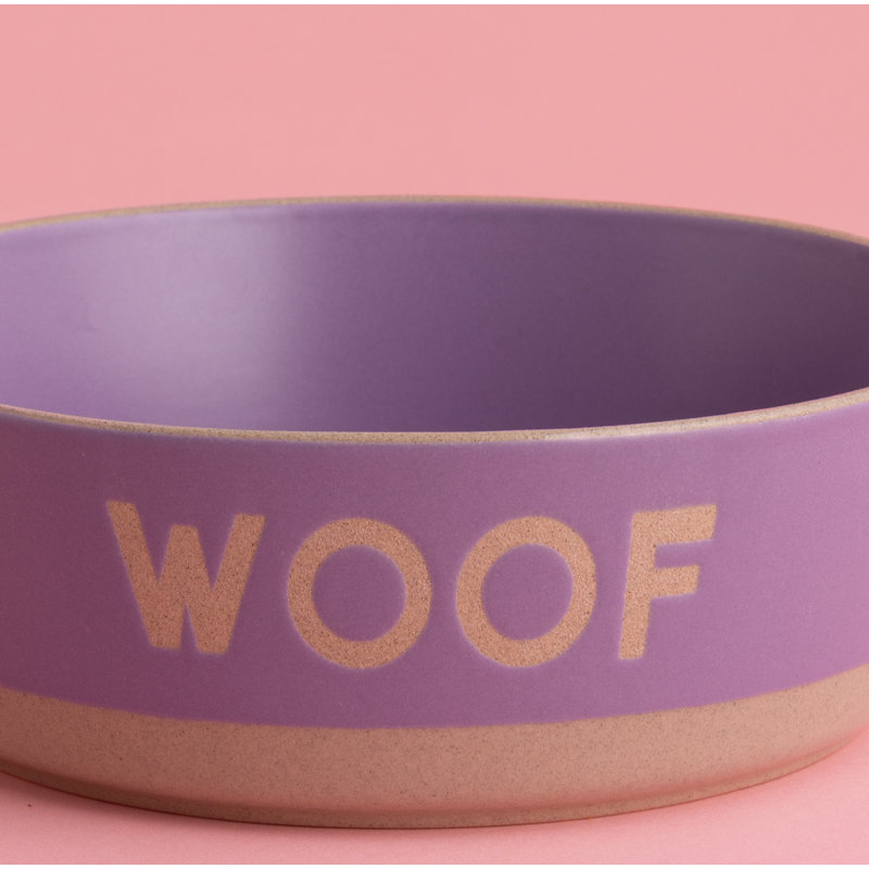 Mason Cash Woof Bowls, Lilac, 550ml, 6.7cm