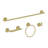 Stainless Steel Towel Ring, Corrosion Resistant Bathroom Wall Organizer with Rust-Proof Zinc Base - Easy Install for Kitchen, Outdoor & Spa-101091573