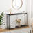 Sofa Table With Power Outlet, Console Table With USB Ports, Behind Couch Table-1826575337