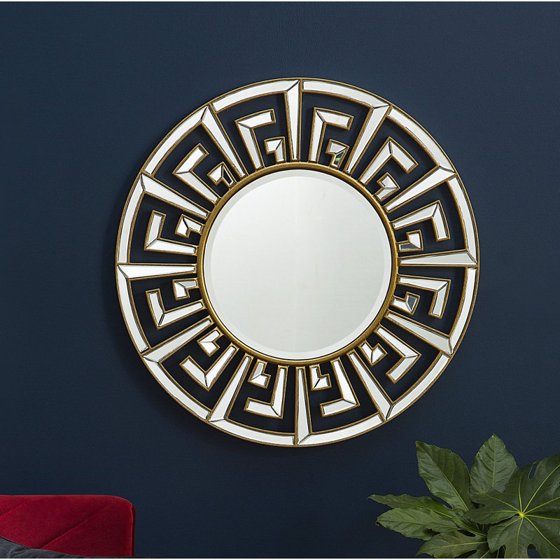 Covey Metal Flat Wall Mirror