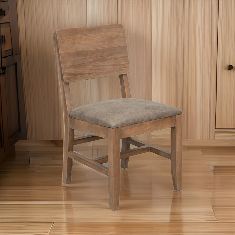 Umey 19.5'' H Faux Leather Upholstered Side Chair
