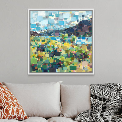 «Over the Brush» par Brooke Borcherding - reproduction d'art sur toile