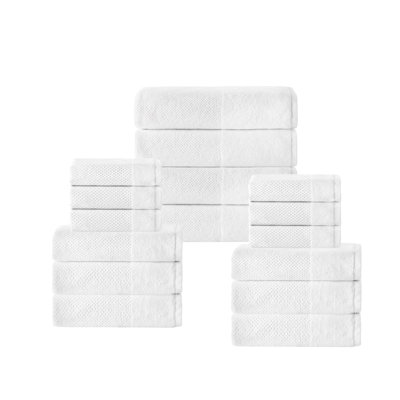 Ensemble de serviettes en coton turc 16 pièces Schnell