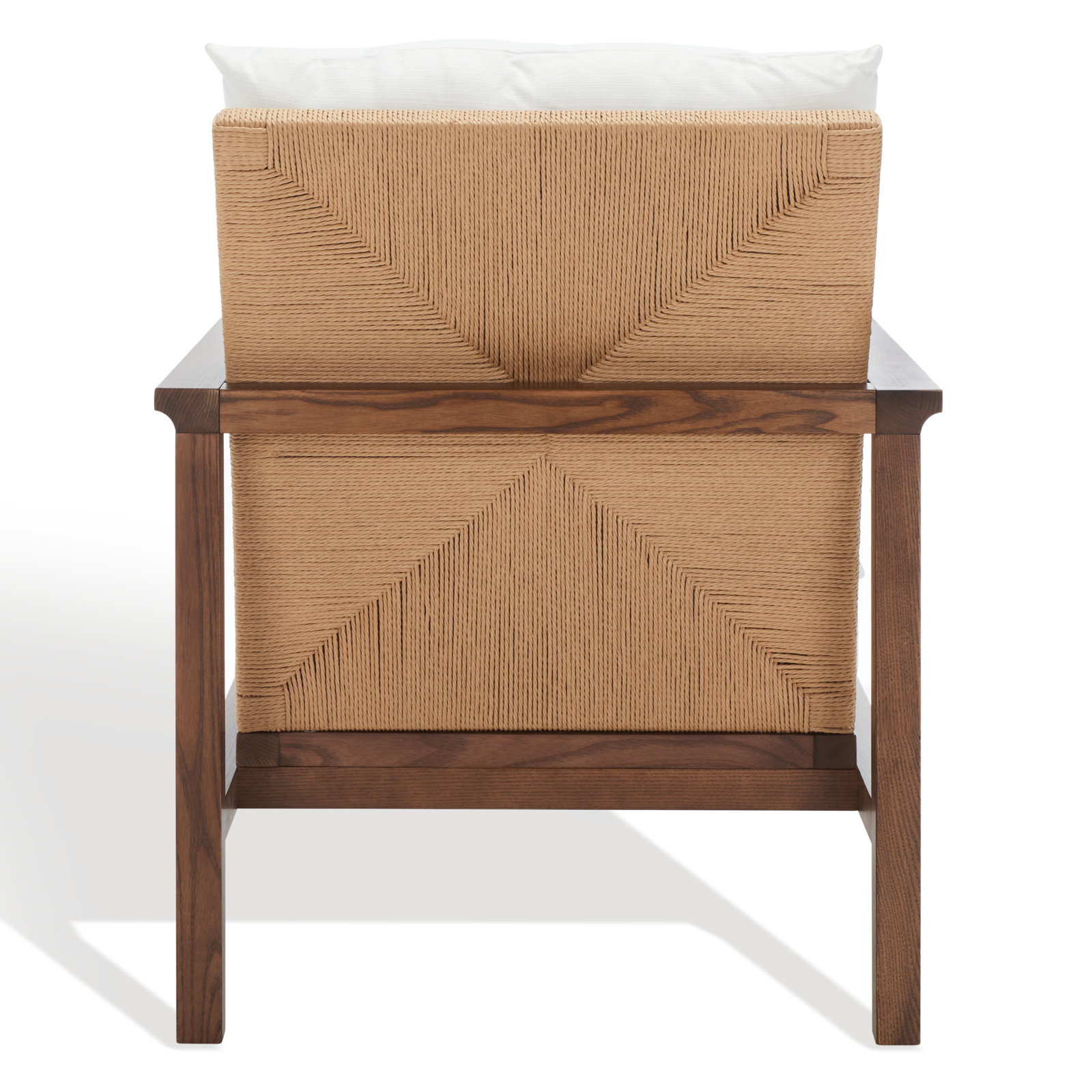 Upholstered Armchair, Walnut