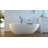55.12'' x 30.71'' Soaking Solid Surface Bathtub