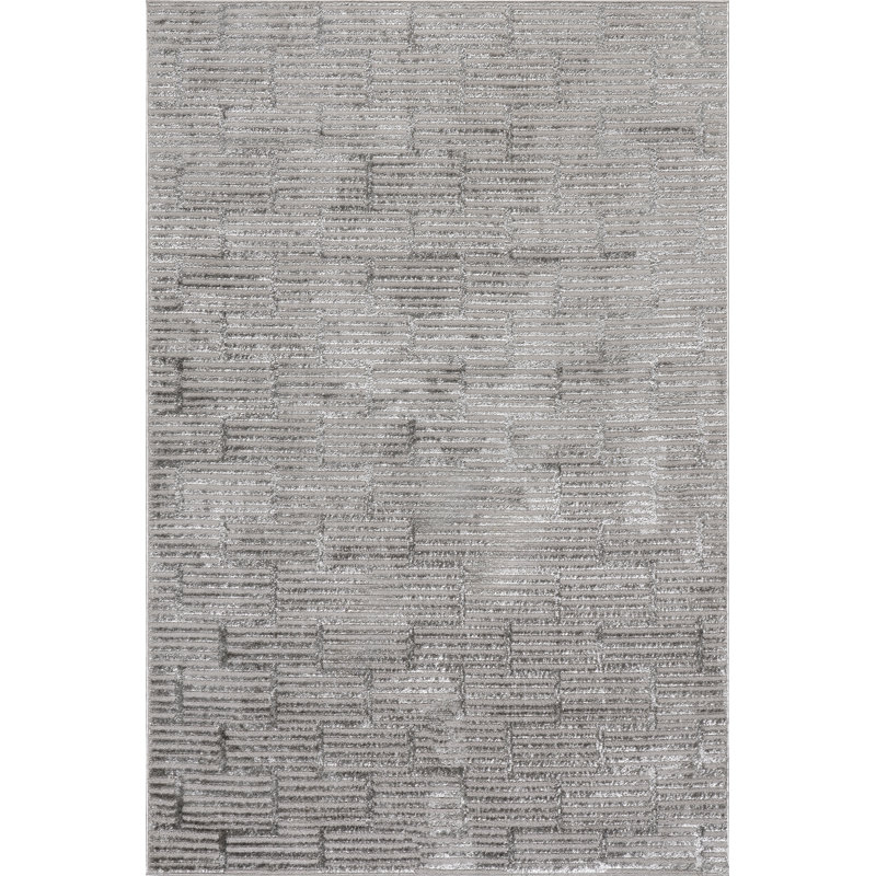  Xanthe Geometric Area Rug, Rectangle 4' x 6'