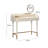 Carleen Penelope Vegan Leather Wrapped Vanity Desk-38555629