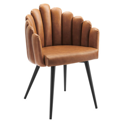 Chaise de salle à manger en cuir Vanguard Vegan par Modway