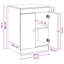 54 mm Single Double Bathroom Vanity Base-1662657428