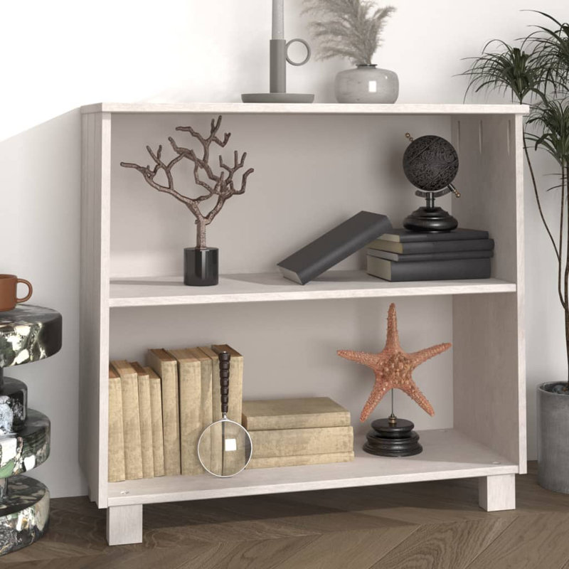 Hamar Sideboard Storage Kitchen Cabinet for Hallway HAMAR Solid Wood Pine, White