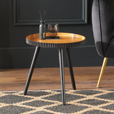 Wurtsboro Pine Wood Side Table