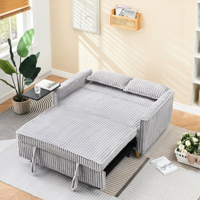 Velours côtelé gris séduisant avec comptoir et surface de travail étonnants