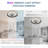 Emmeram 20'' Ultra-Low Profile Ceiling Fan with LED Lights, Remote and App Control