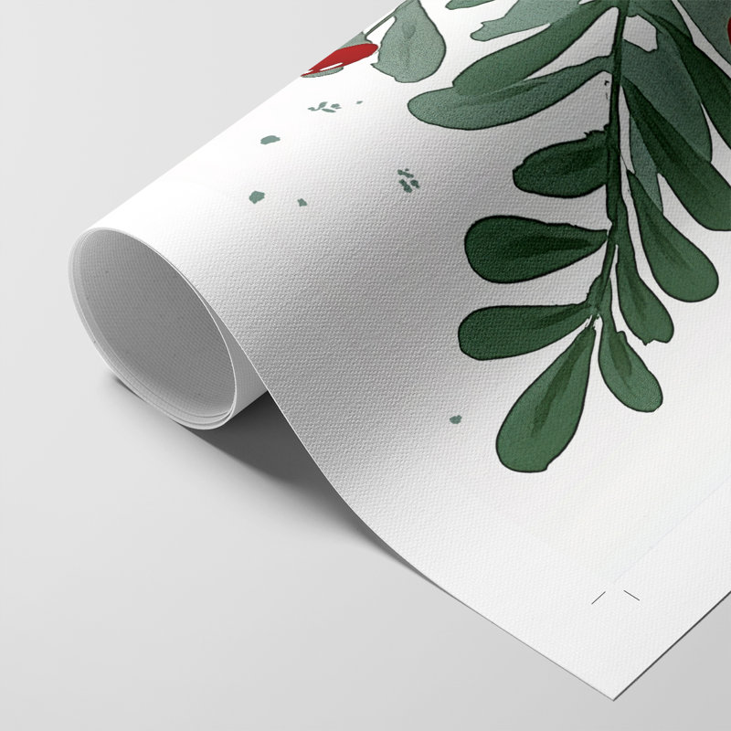 Christmas Holiday Art DCCCLX - Impression sur toile seulement - NON-CADRE, H 36 po x l 24 po
