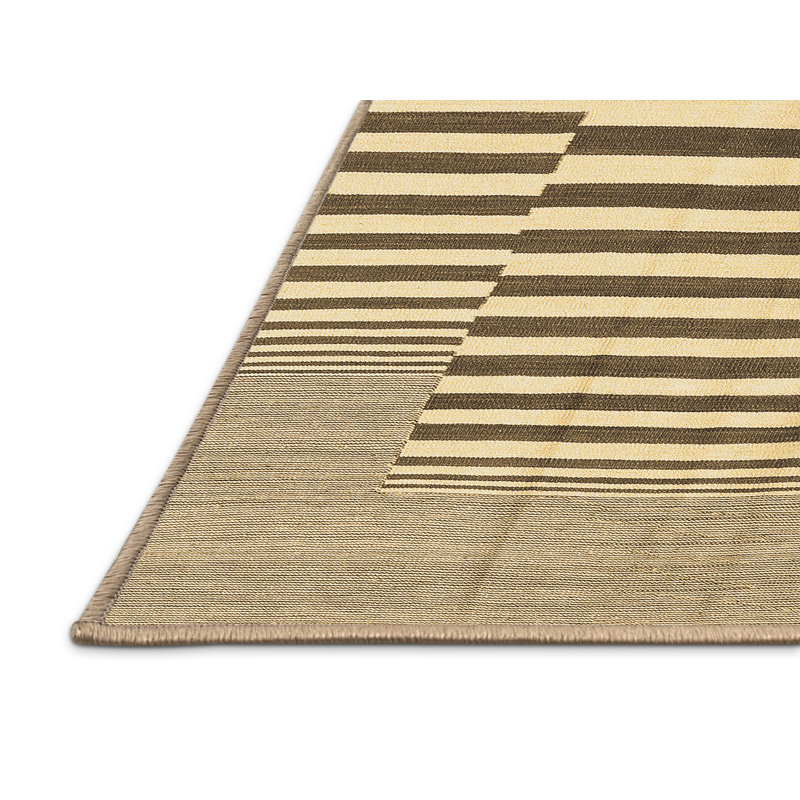 Washable Striped Indoor Rug, Rectangle 2' x 3'