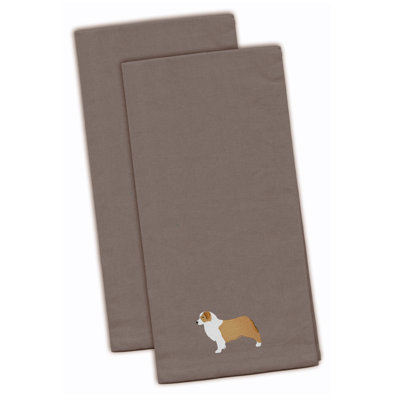 Cotton Embroidered Tea Towel Kitchen Towel