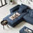 Boneless 184" Oversized Modular Sectional Sofa, 4-Seat Sparkling Chenille Couch with 6 Pillows & No Assembly Required-1525038320