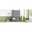 Grand lit escamotable mural avec coussin, grand