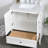Selma 30'' Single Bathroom Vanity with Engineered Marble Top-1804577444
