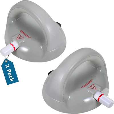 Horsley Safety Suction Shower Grab Bar, Glow In The Dark Shower Grab Bar With 418 Pounds Capacity, Shower Handles For Elderly Suction, Handicap Grab Bar For Bathroom, Bathtub, Toilet, 2 Pack