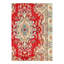 Mehronisha Oriental Area Rug in Red