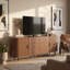 Meuble télé avec rangement et projecteur Shaea