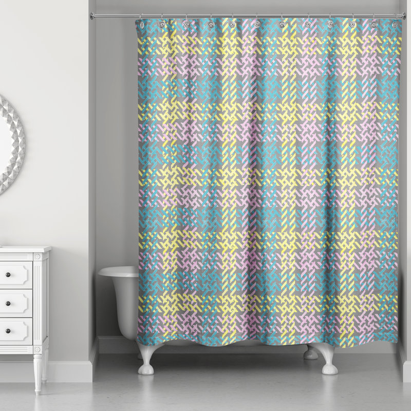 Rideau de douche Risharn, Gris