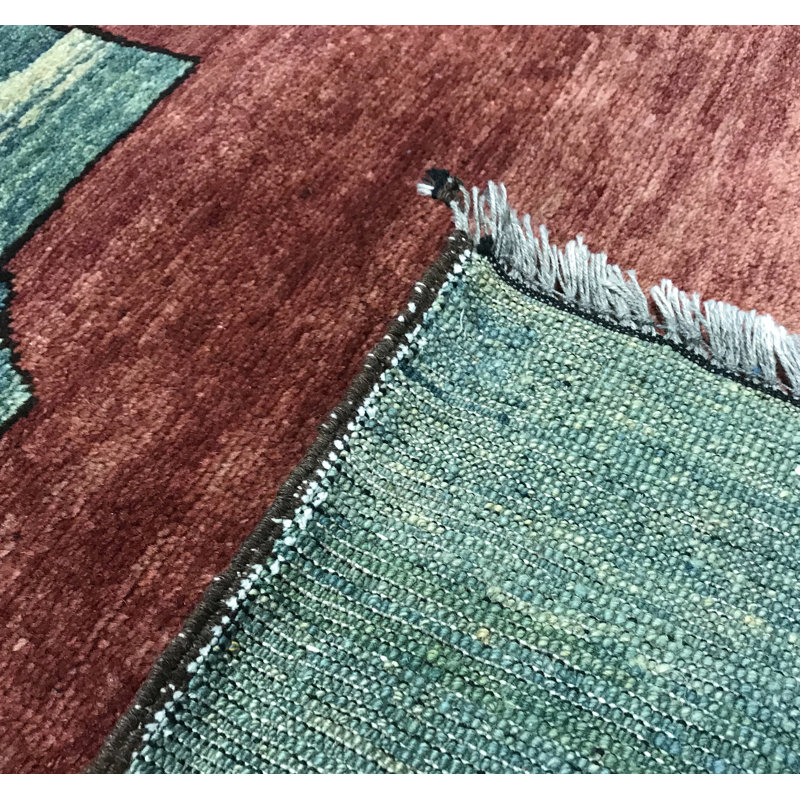 Hand-Knotted High-Quality Brown Area Rug