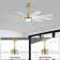 Babrak 65'' Ceiling Fan with LED Lights